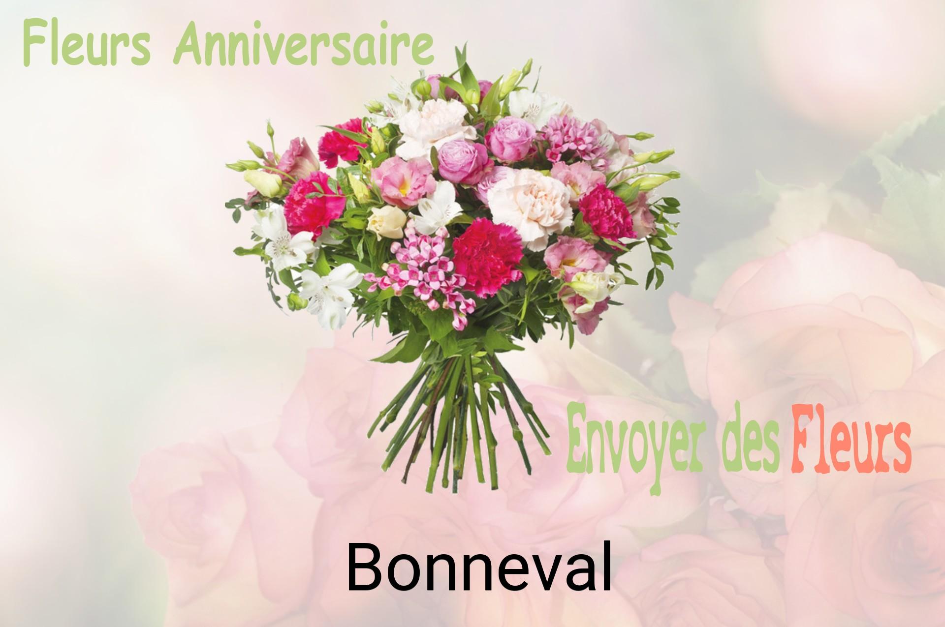 Bouquet de fleurs d’anniversaire livré à Bonneval